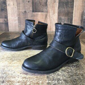 Fiorentini Baker Black Ankle Booties Boots Womens EUR 36 US 6